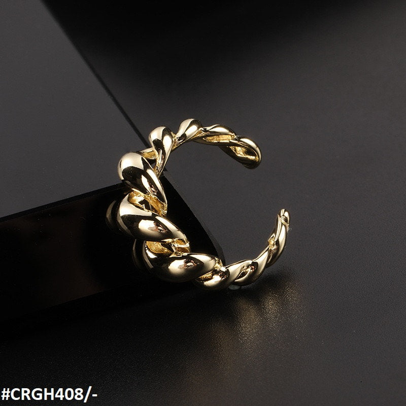 CRGH408 DYS Curly Ring (Challa) - CRGH
