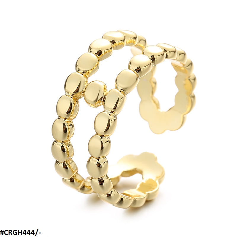 CRGH444 SZL Double Layer Adjustable Ring - CRGH