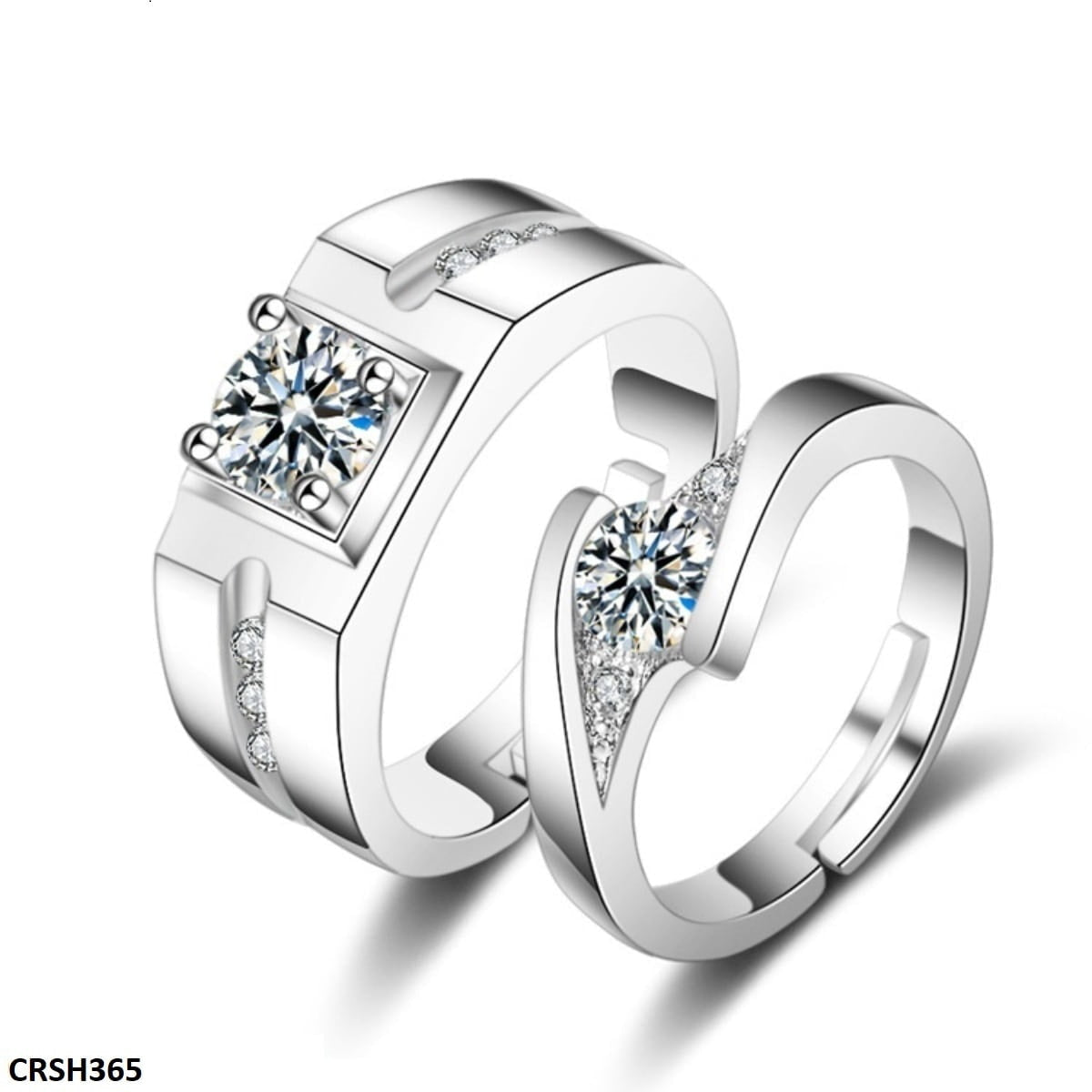 CRSH365 ZFQ Couple Rings Adjustable - TRSH