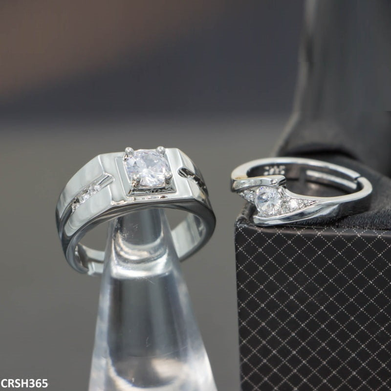 CRSH365 ZFQ Couple Rings Adjustable - TRSH