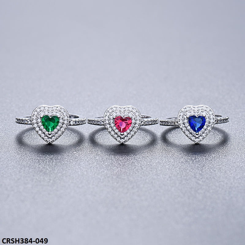 CRSH384 HNJ Heart Ring Adjustable - TRSH