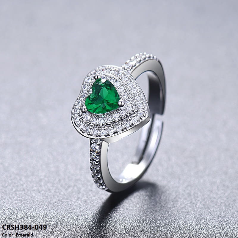 CRSH384 HNJ Heart Ring Adjustable - TRSH