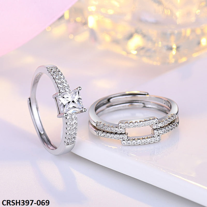 CRSH397 HNJ Triples Ring Adjustable - CRSH