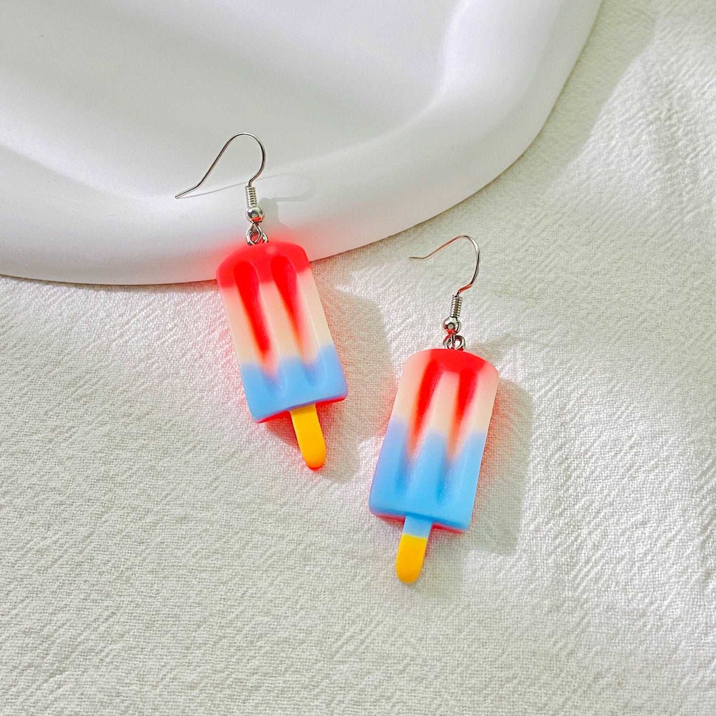 CEDH478 QWN Ice cream Drop Earrings - CEDH