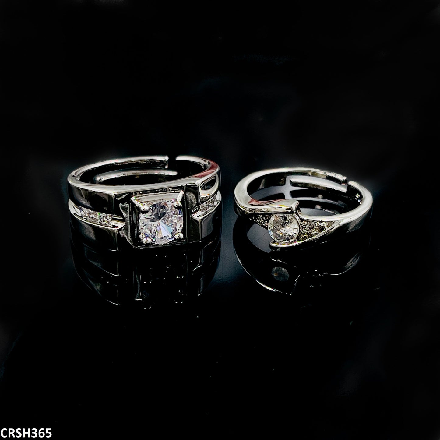 CRSH365 ZFQ Couple Rings Adjustable - TRSH