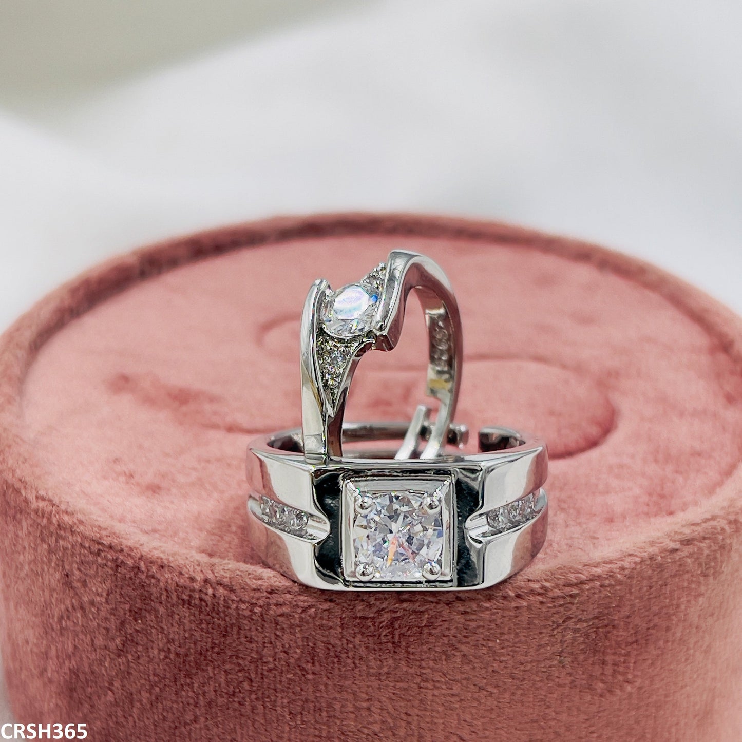 CRSH365 ZFQ Couple Rings Adjustable - TRSH