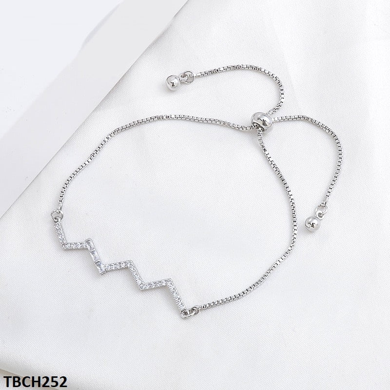 TBCH252 XST Zigzag Layered Bracelet Adjustable - TBCH