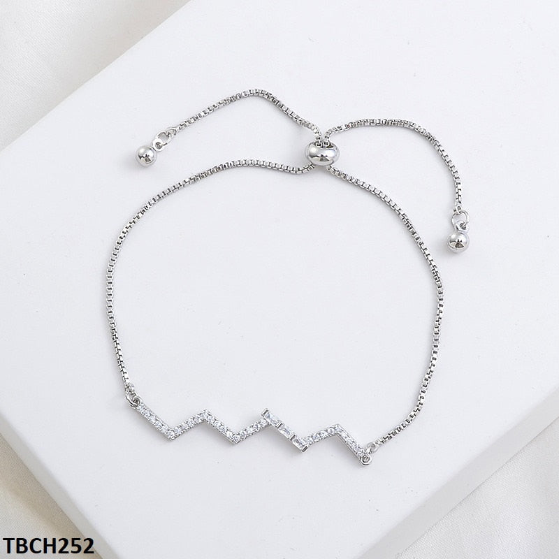 TBCH252 XST Zigzag Layered Bracelet Adjustable - TBCH
