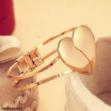 TBRH143 SGC Heart Openable Bracelet - TBRH
