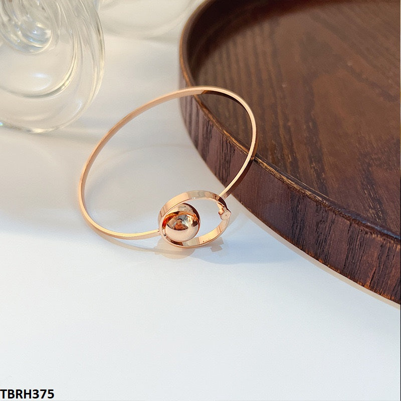 TBRH375 QWN Stainless Steel Ball Bracelet - CBRH