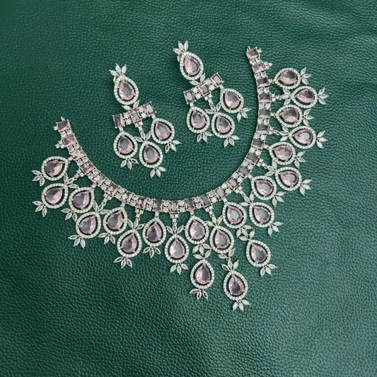 Trendy Dimond designs jewelry set