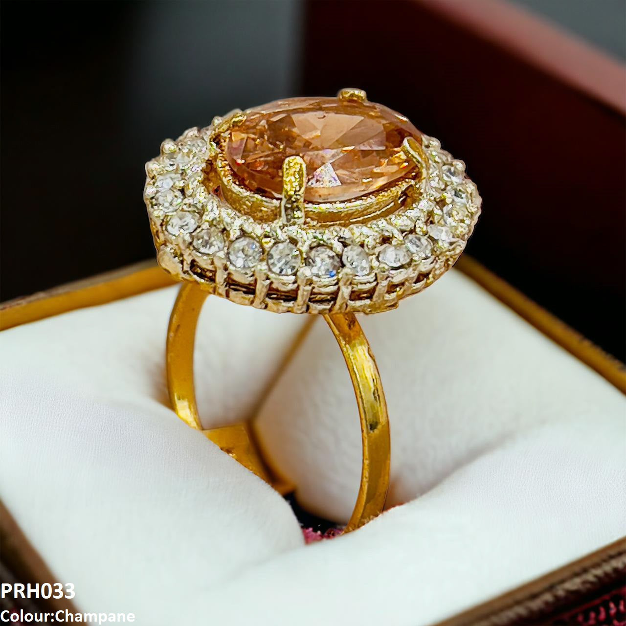 H033 SDQ Oval/Circle Layer Ring Adjustable