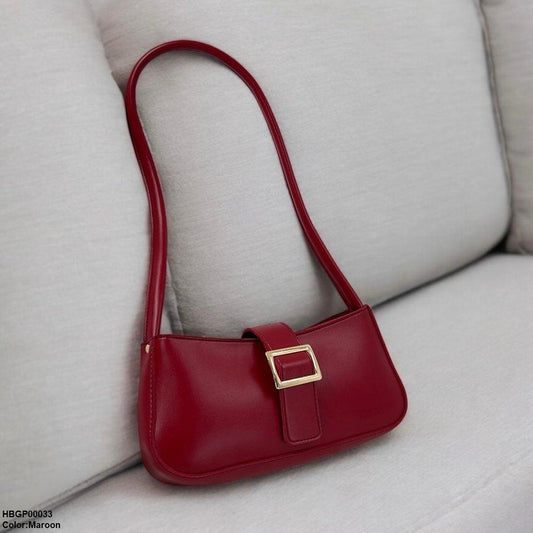 GP00033 Midnight Buckle Armpit Ladies Hand Bag