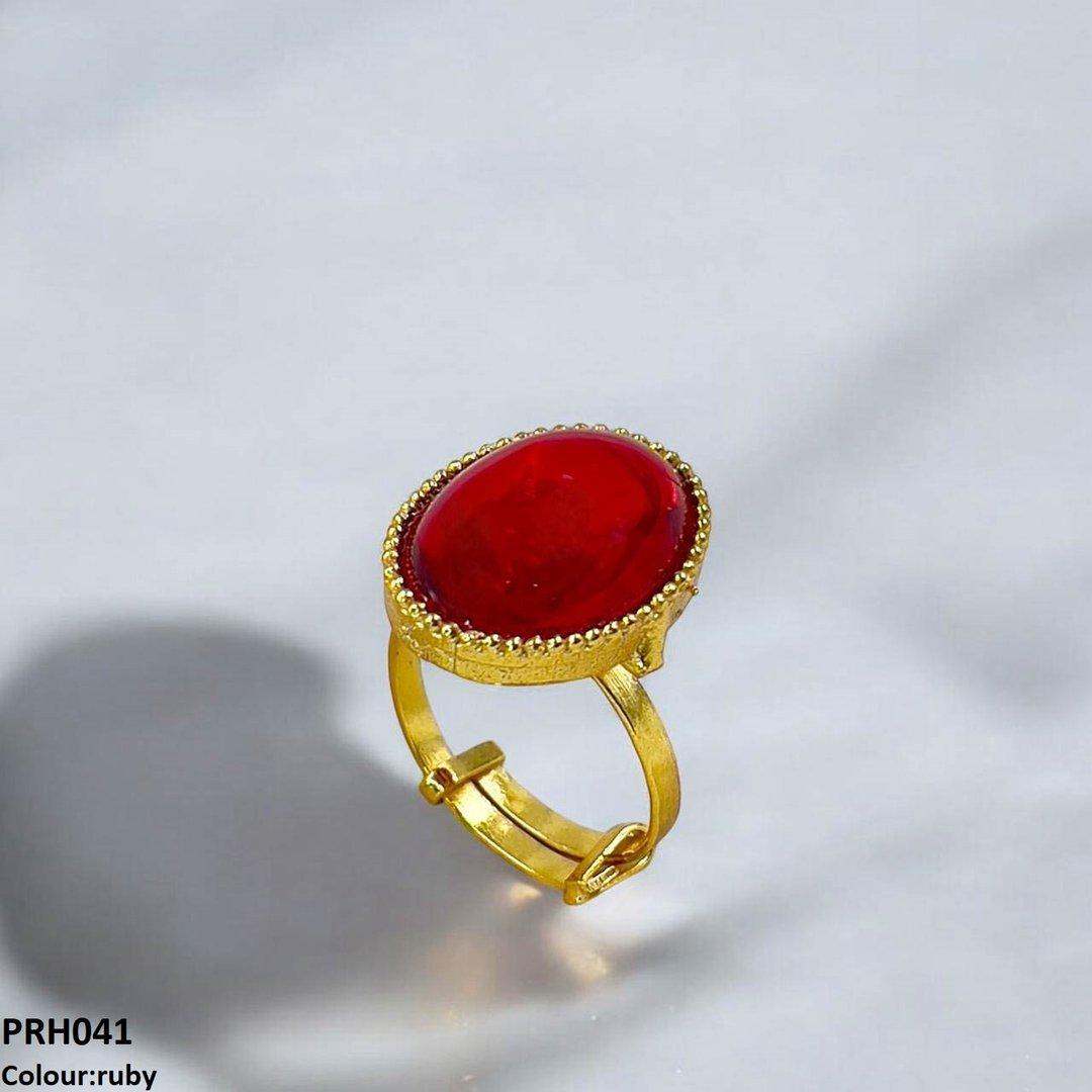 H041 FRN Oval Ring Adjustable