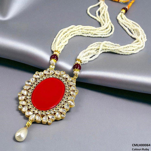 MLH00064 SDQ Oval/Tear Pearl Drop Mala - CMLH Wholesale Price