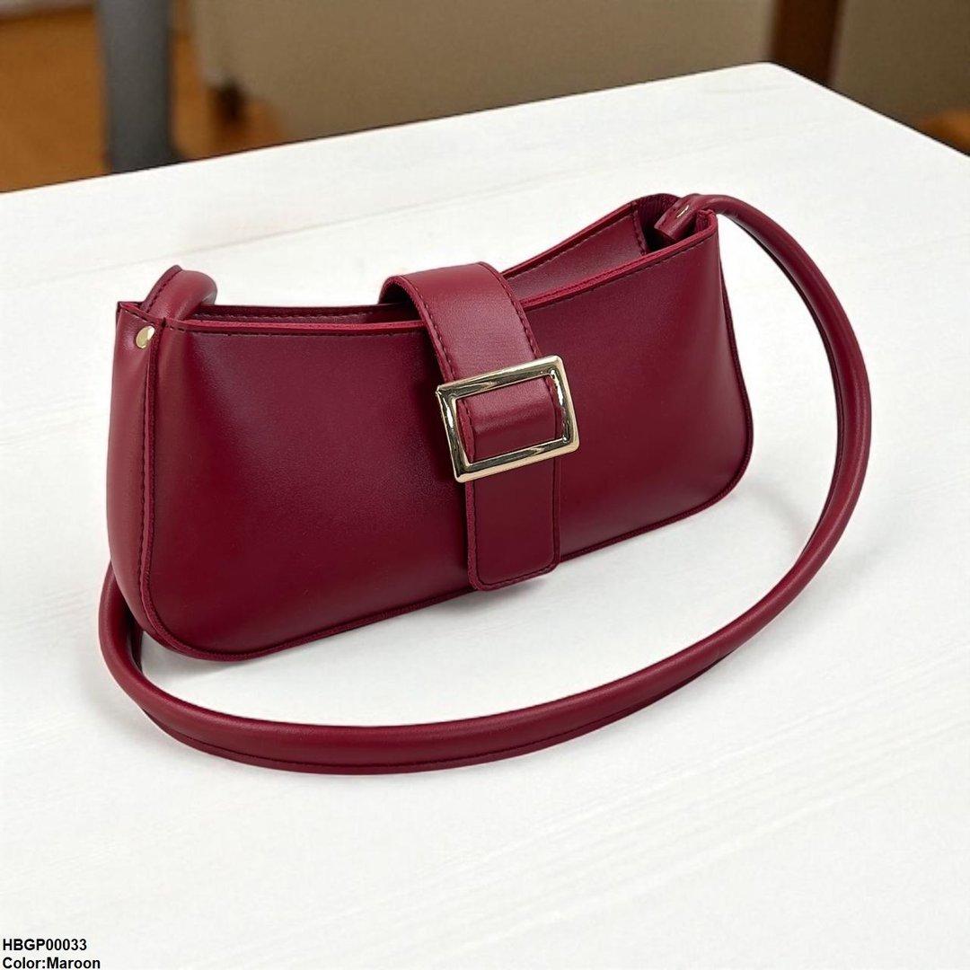 GP00033 Midnight Buckle Armpit Ladies Hand Bag