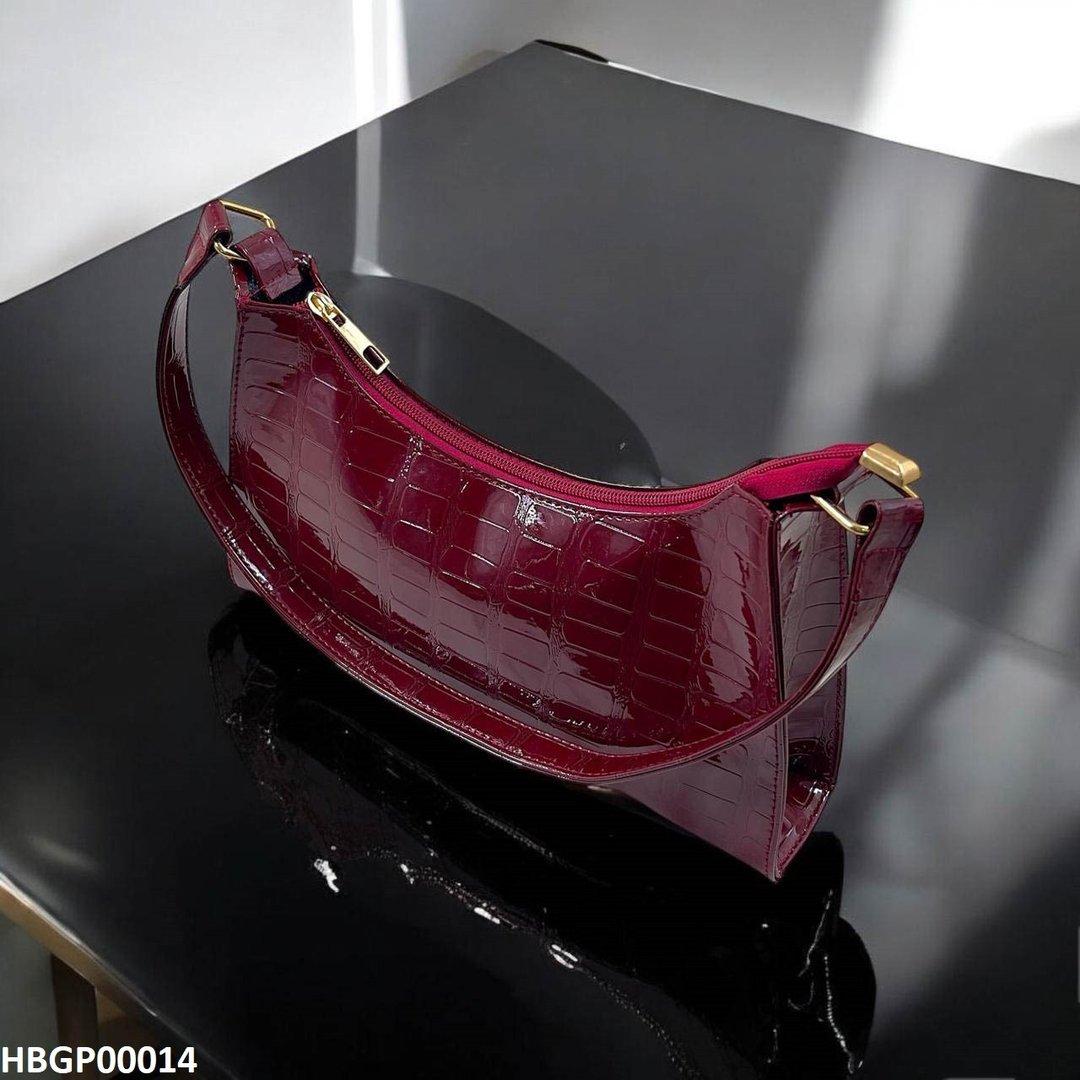 GP00014 Crocodile Pattern Armpit Hand Bag - HBGP