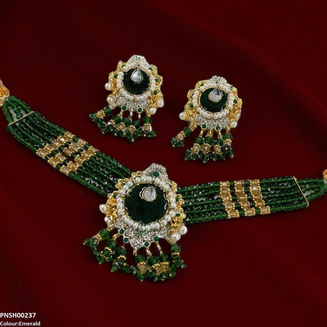 KH00237 SDQ Tear/Flower Neck Choker Set- PCKH