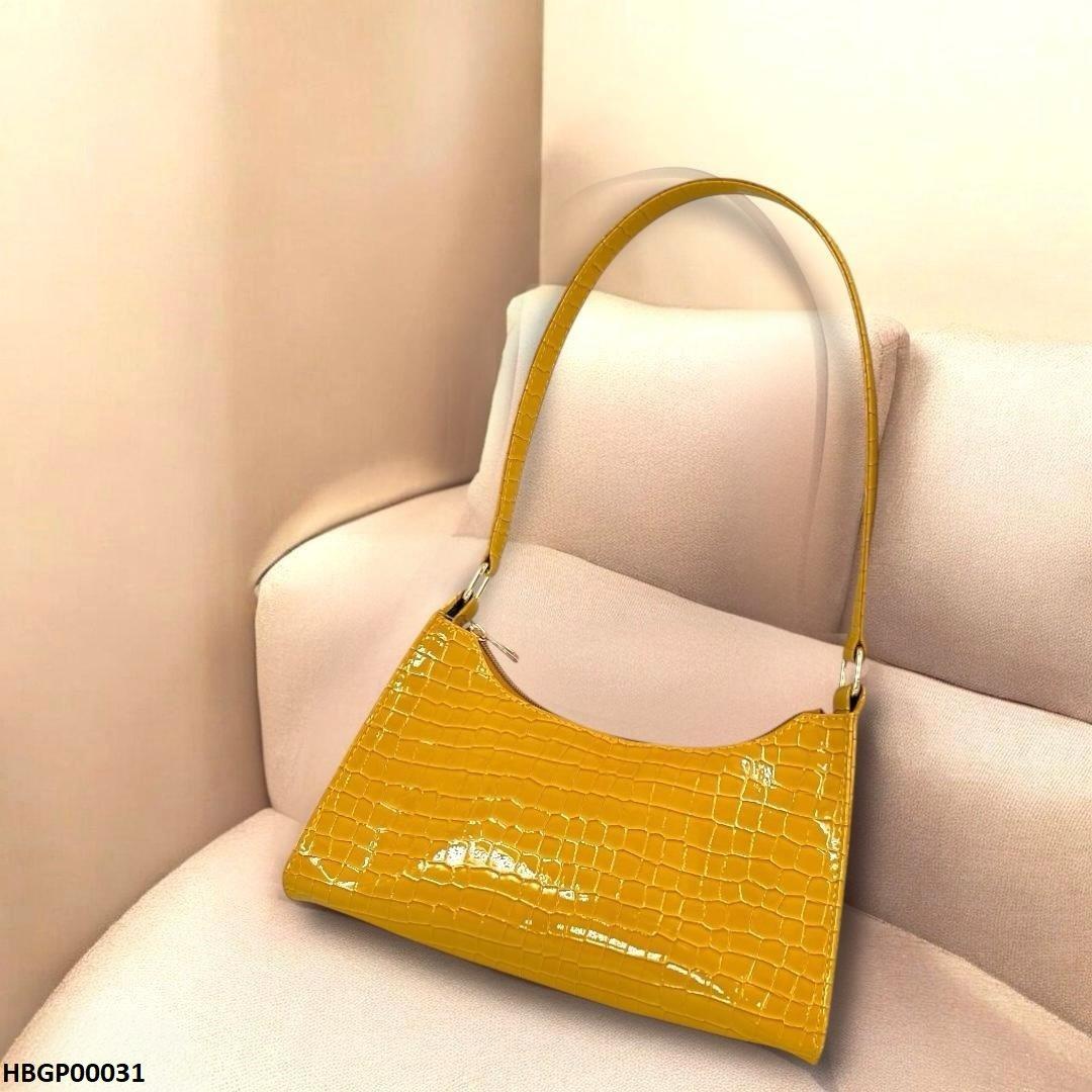 GP00014 Crocodile Pattern Armpit Hand Bag - HBGP
