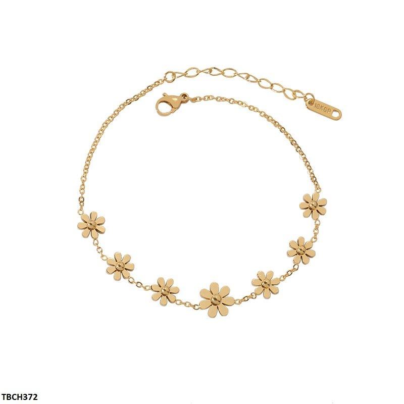 CH372 DGF Flower Stainless Steel Bracelet