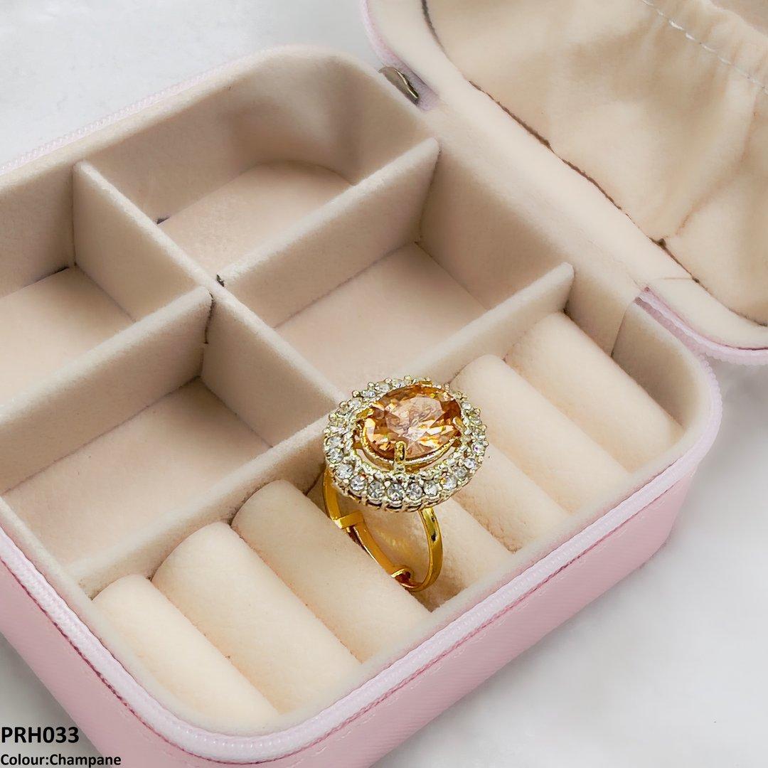 H033 SDQ Oval/Circle Layer Ring Adjustable