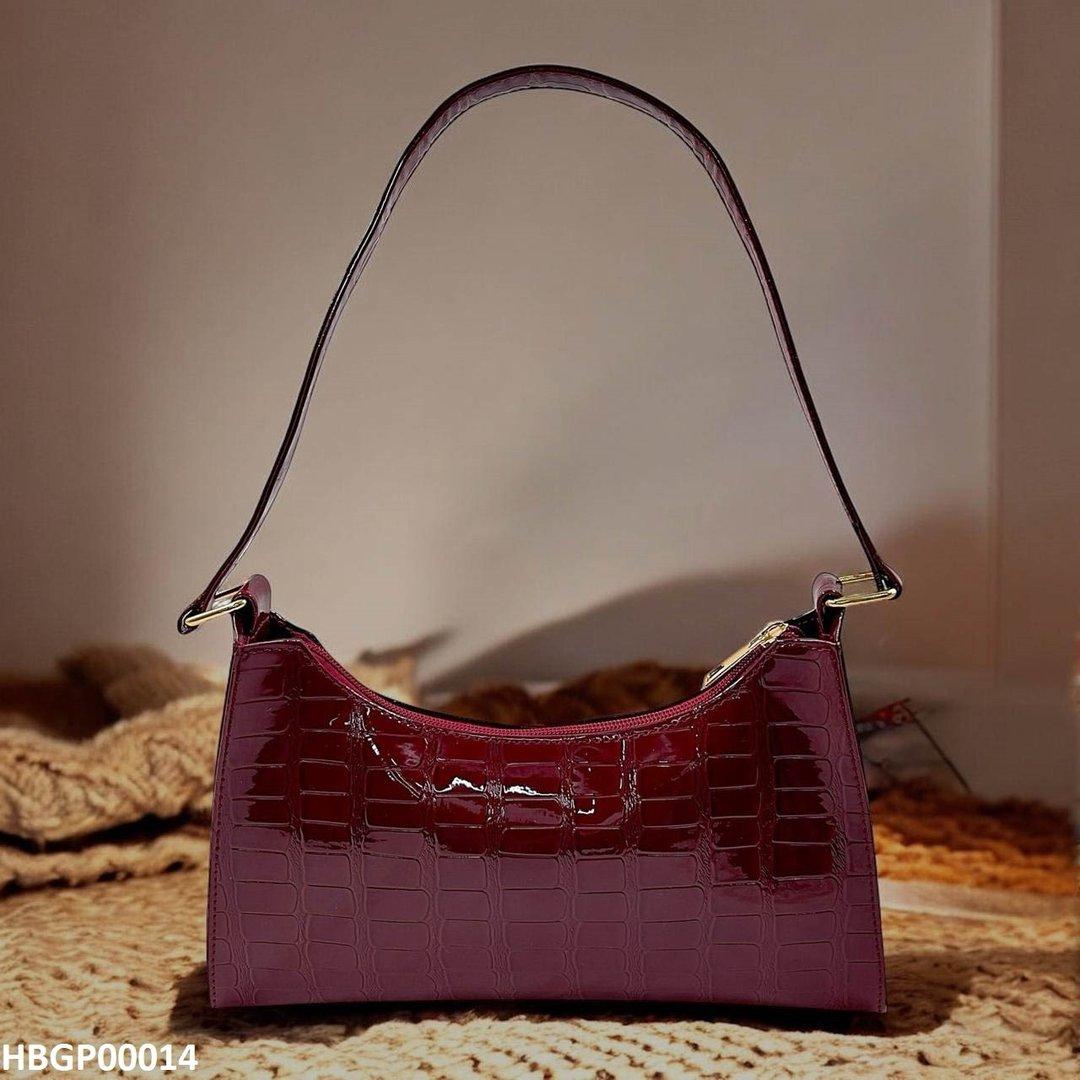 GP00014 Crocodile Pattern Armpit Hand Bag - HBGP