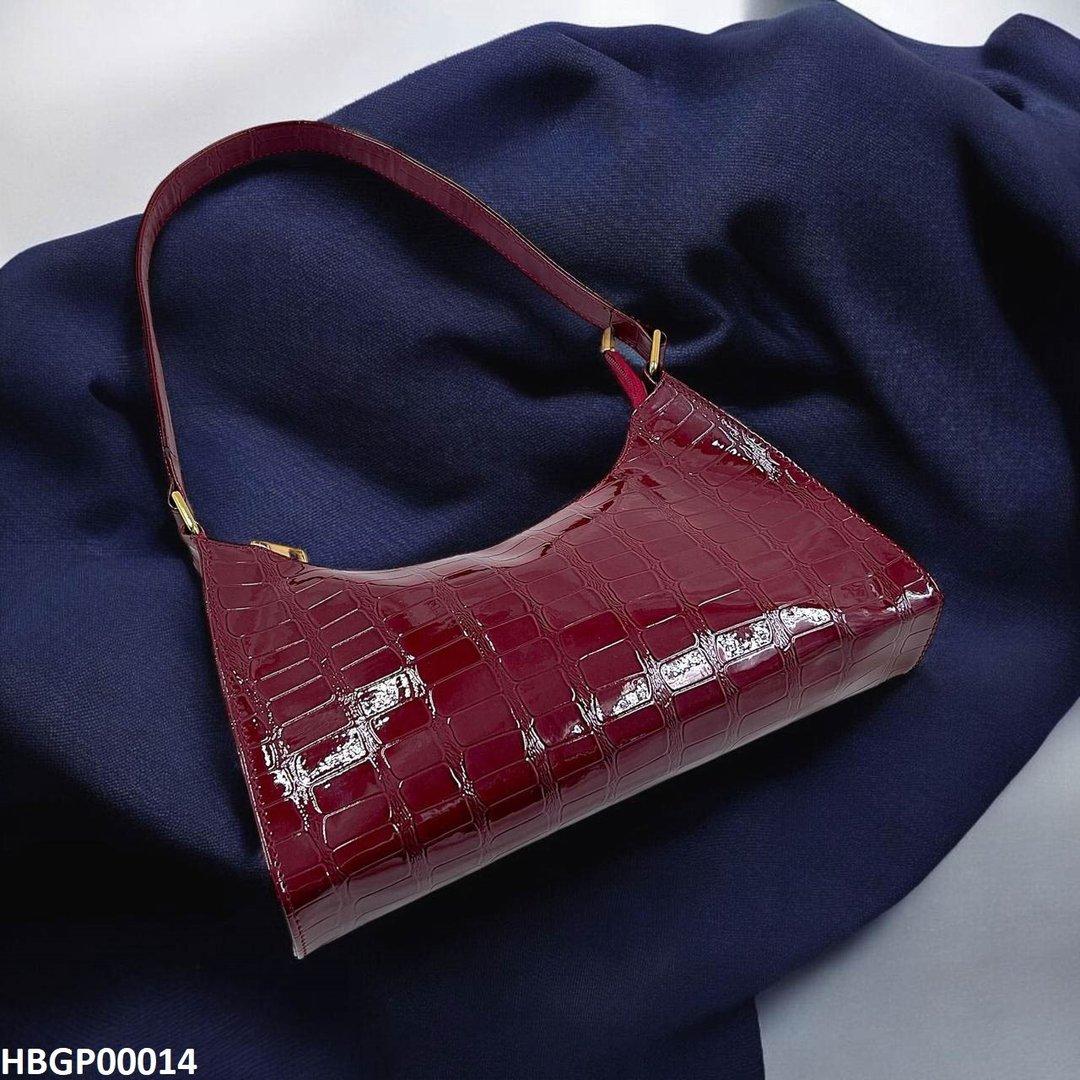 GP00014 Crocodile Pattern Armpit Hand Bag - HBGP