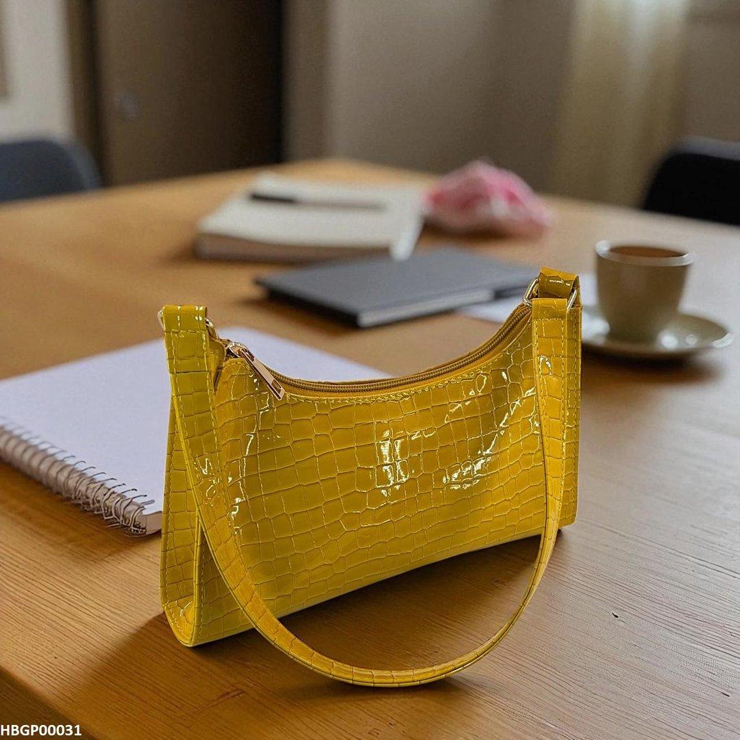 GP00014 Crocodile Pattern Armpit Hand Bag - HBGP