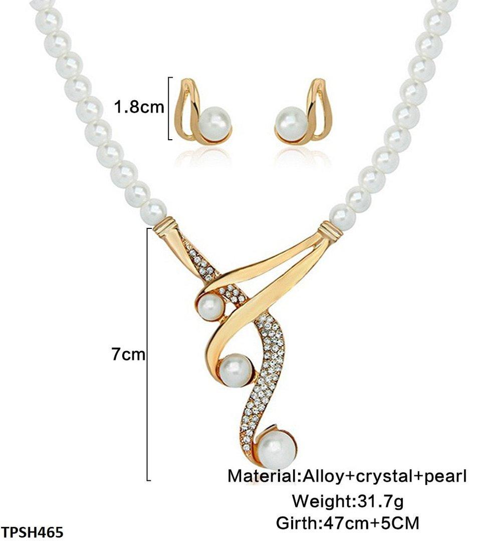 SH465 LQP Pearl Pendent Set