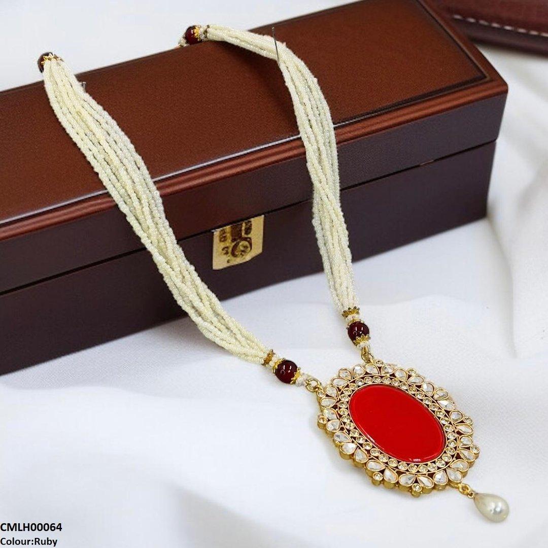 MLH00064 SDQ Oval/Tear Pearl Drop Mala - CMLH Wholesale Price
