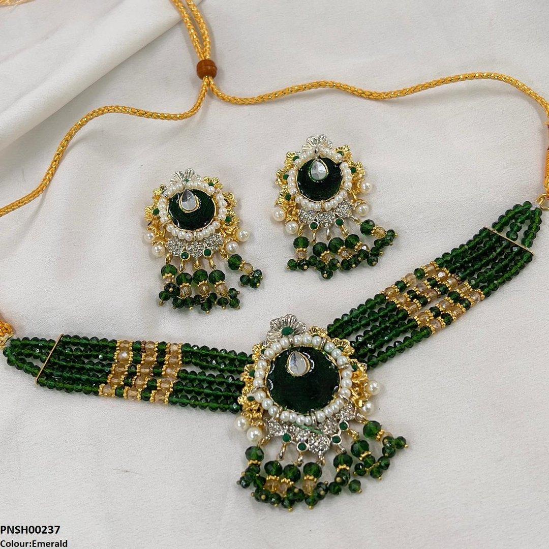 KH00237 SDQ Tear/Flower Neck Choker Set- PCKH