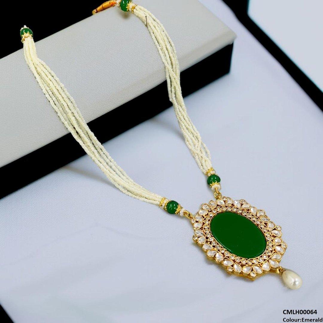 MLH00064 SDQ Oval/Tear Pearl Drop Mala - CMLH Wholesale Price
