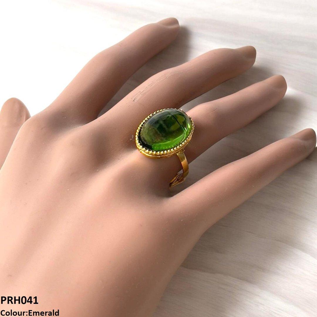 H041 FRN Oval Ring Adjustable