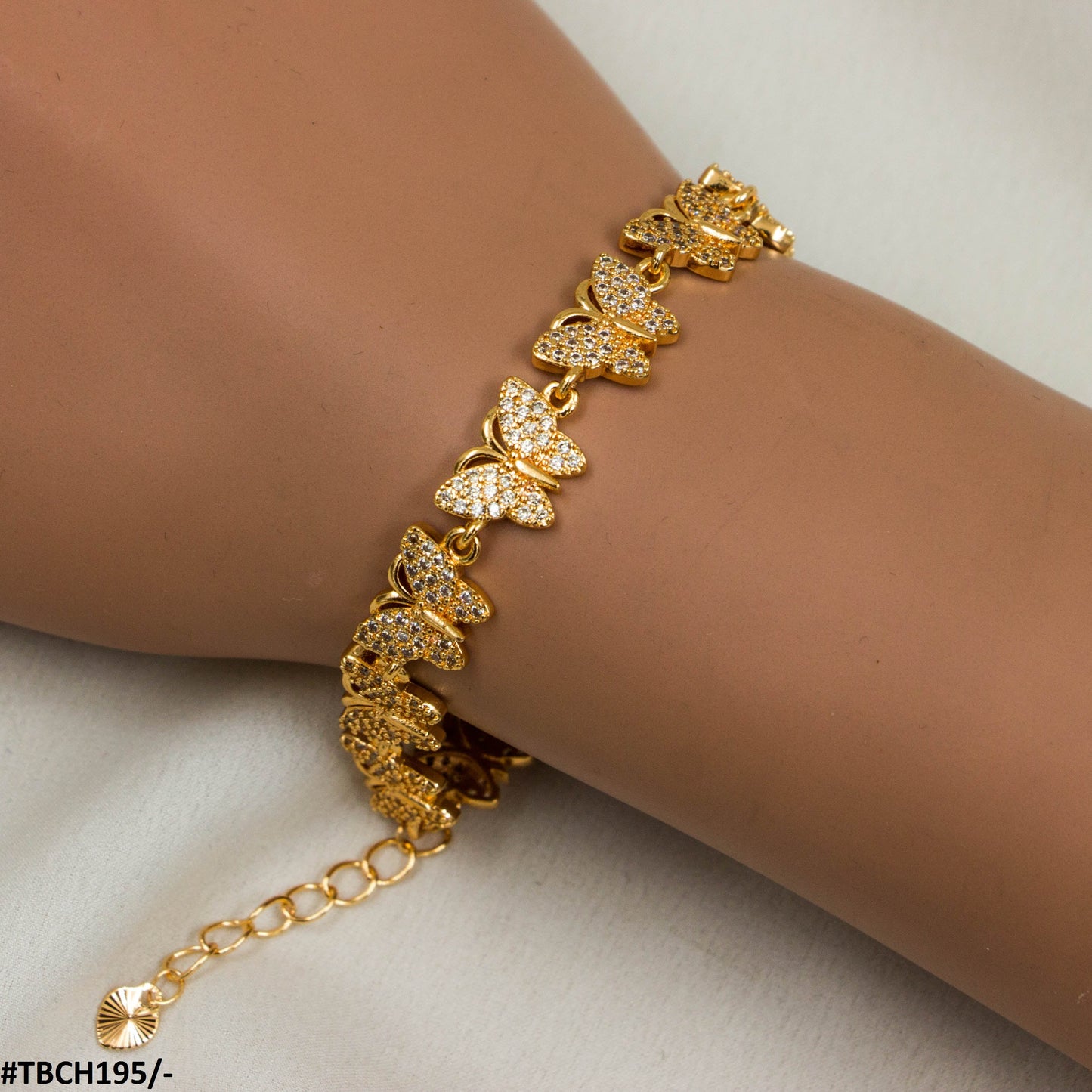 TBCH195 MMJ Butterfly Bracelet Openable - TBCH