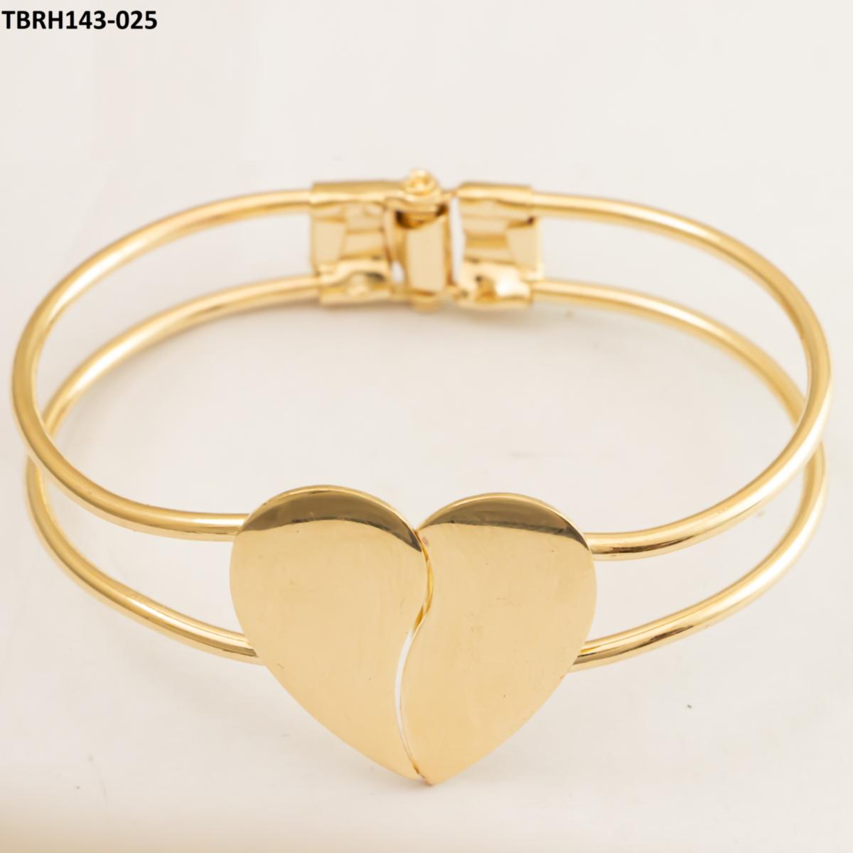 TBRH143 SGC Heart Openable Bracelet - TBRH