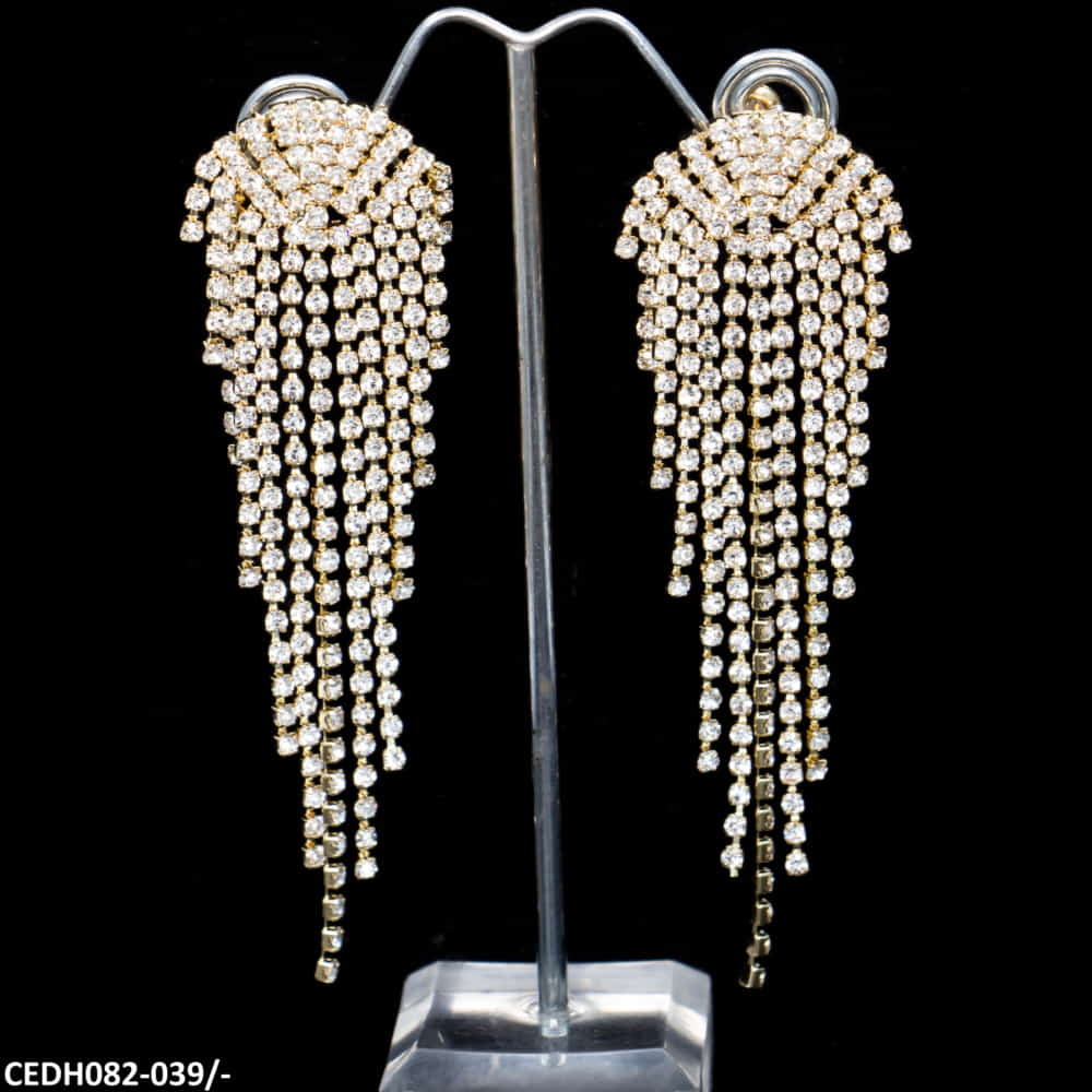CEDH082 SIQ Octopus Tassel Earrings Pair - CEDH