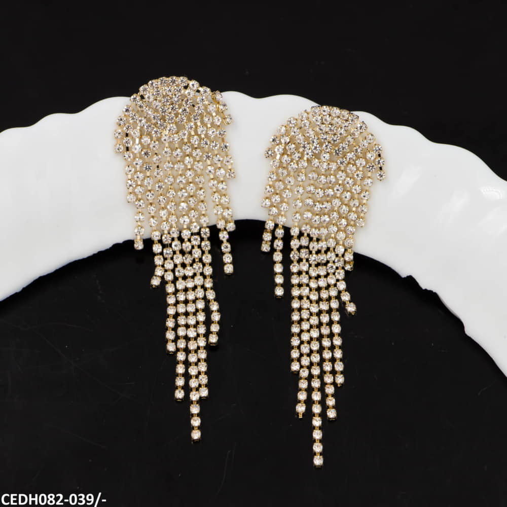 CEDH082 SIQ Octopus Tassel Earrings Pair - CEDH