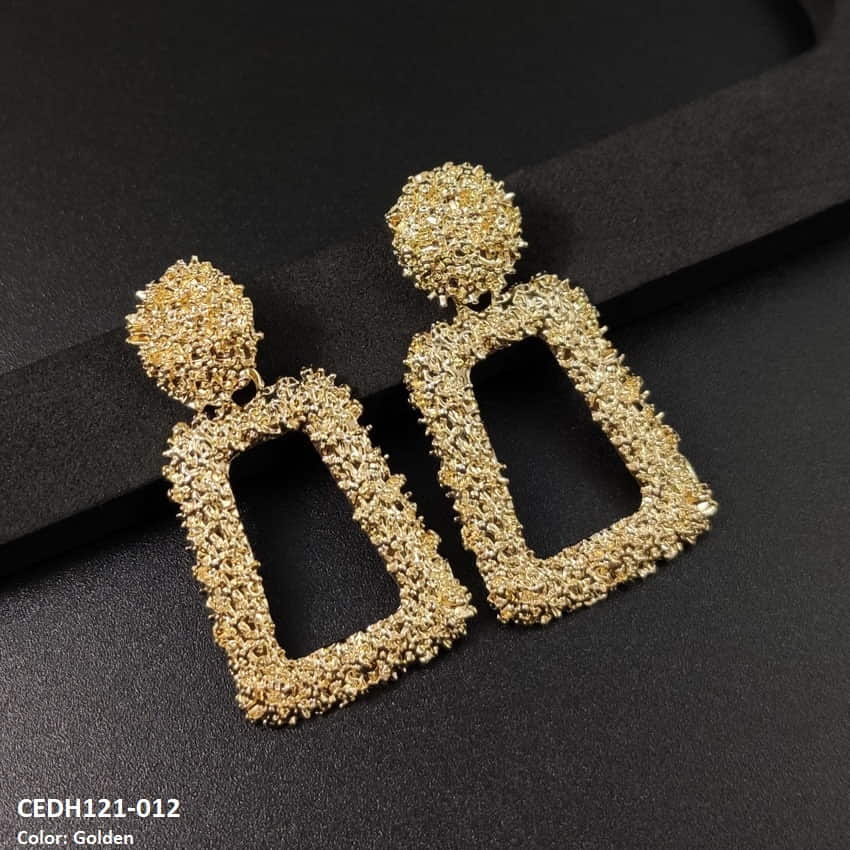 CEDH121 LQP Teardrop Earrings Pair - CEDH