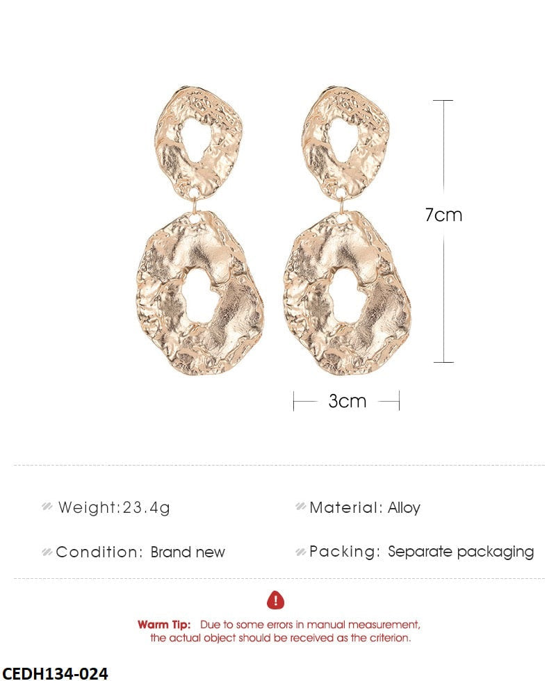 CEDH134 QWN Traditional Drop Earring Pair - CEDH