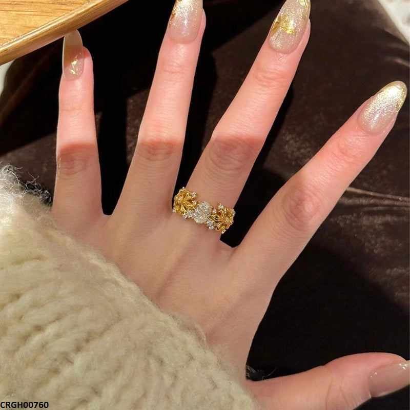 CRGH00760 WNS Imp Oval Stone Ring - CRGH