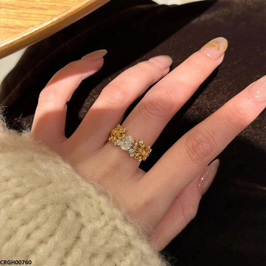 CRGH00760 WNS Imp Oval Stone Ring - CRGH