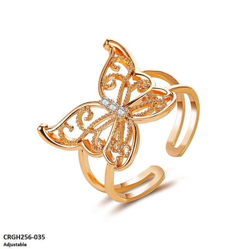 CRGH256 QWN Butterfly Ring Adjustable - CRGH