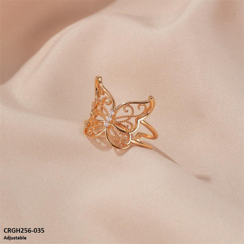 CRGH256 QWN Butterfly Ring Adjustable - CRGH