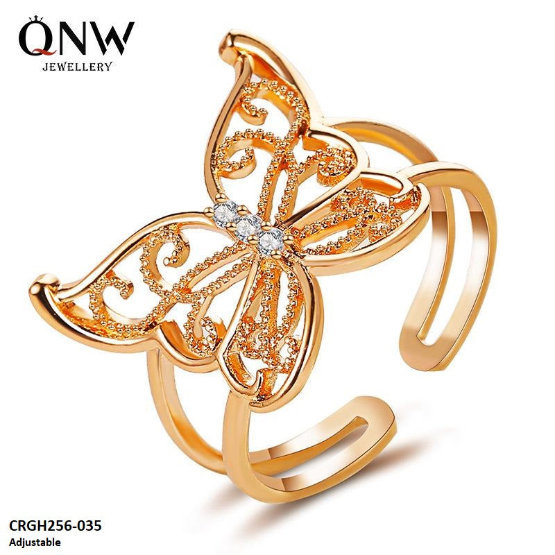 CRGH256 QWN Butterfly Ring Adjustable - CRGH