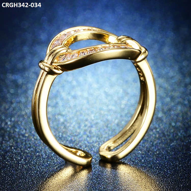 CRGH342 ZFQ Circle & Layer Ring Adjustable - CRGH