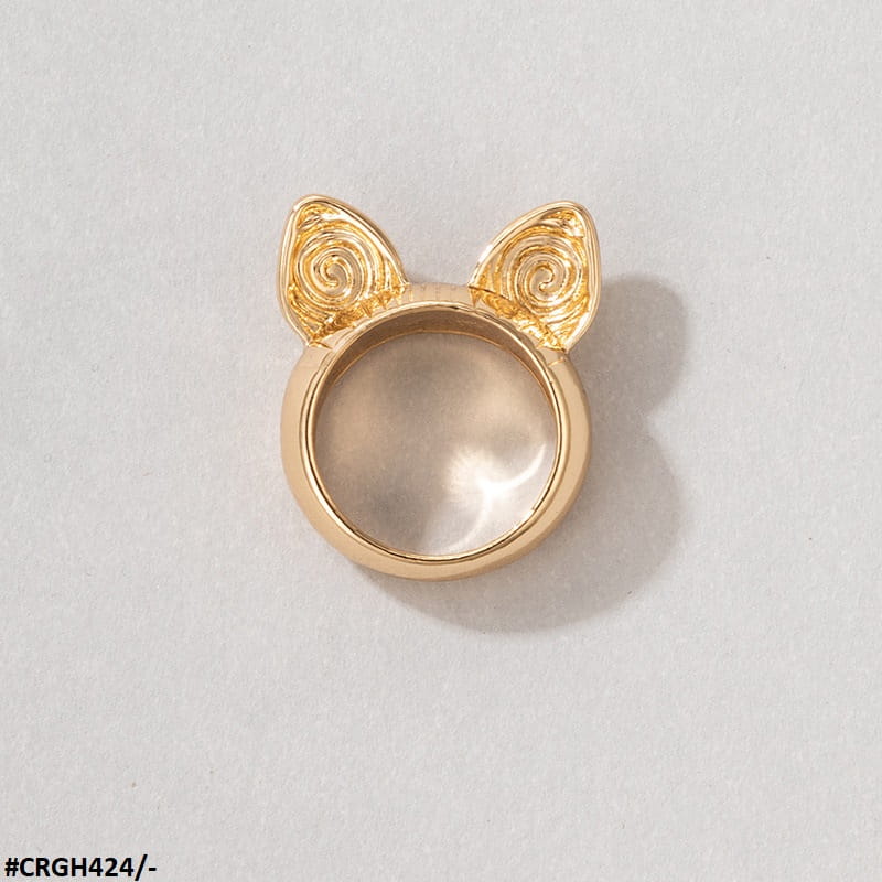 CRGH424 YYE Cat Ear Ring (7Size) - CRGH