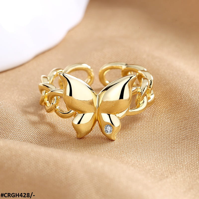 CRGH428 SZL Butterfly Adjustable Ring - CRGH