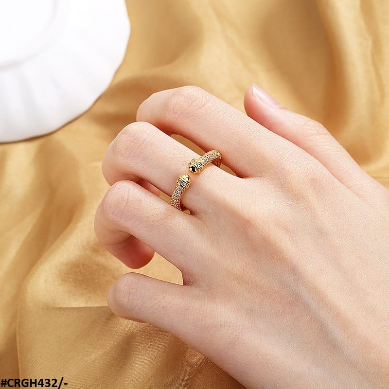 CRGH432 SZL Layered Adjustable Ring - CRGH