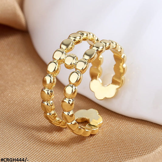 CRGH444 SZL Double Layer Adjustable Ring - CRGH