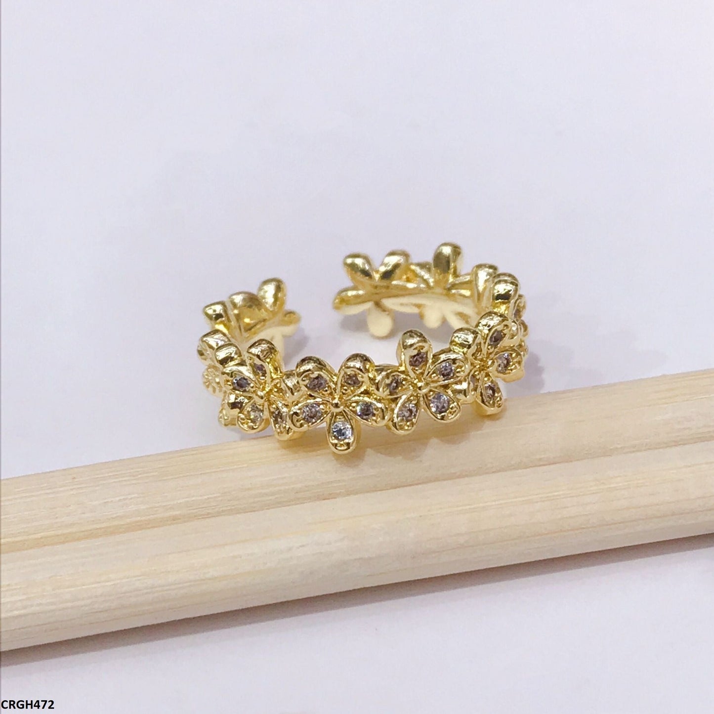 CRGH472 DYS Flower Ring - CRGH
